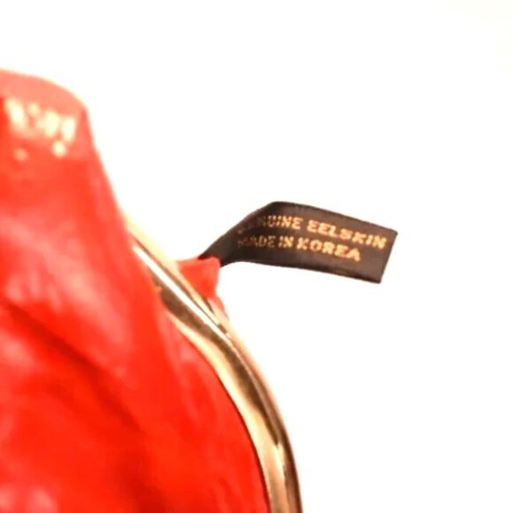 Vintage ELLSKIN PURSE & Coin Wallet Purse Vintage Clutch Purse Evening Bag - Picture 7 of 9